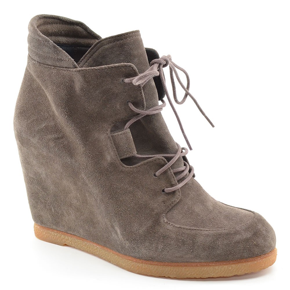 Stuart Weitzman Kidstuff Hidden Wedge Boots 7.5 M New